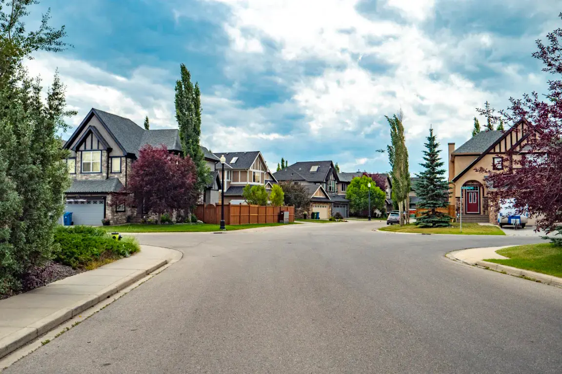 West Springs community in Calgary
